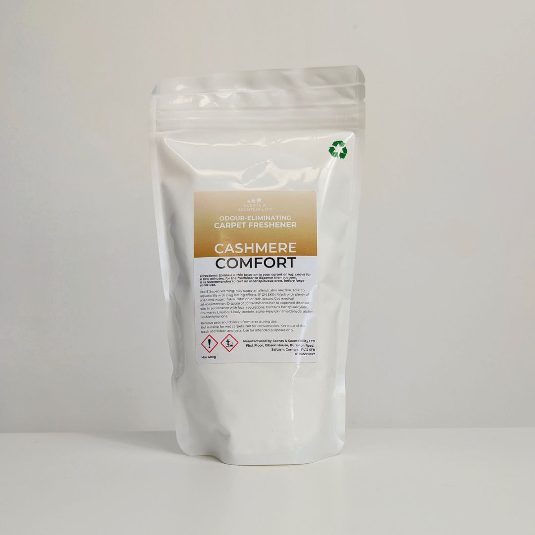 Cashmere Comfort Odour Eliminating Carpet Freshener Pouch