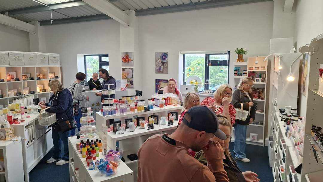 Customers in our shop