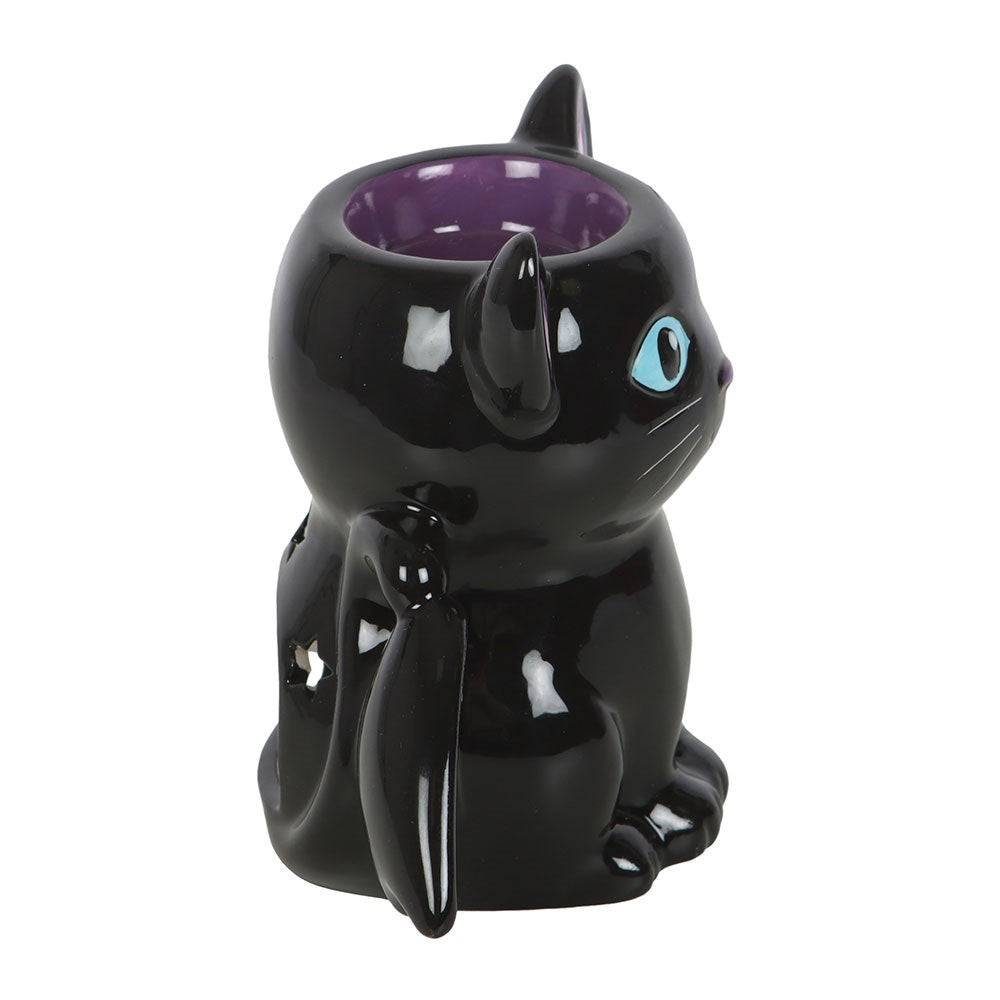 Cute & Creepy Bat Cat Halloween Wax Melt & Oil Burner