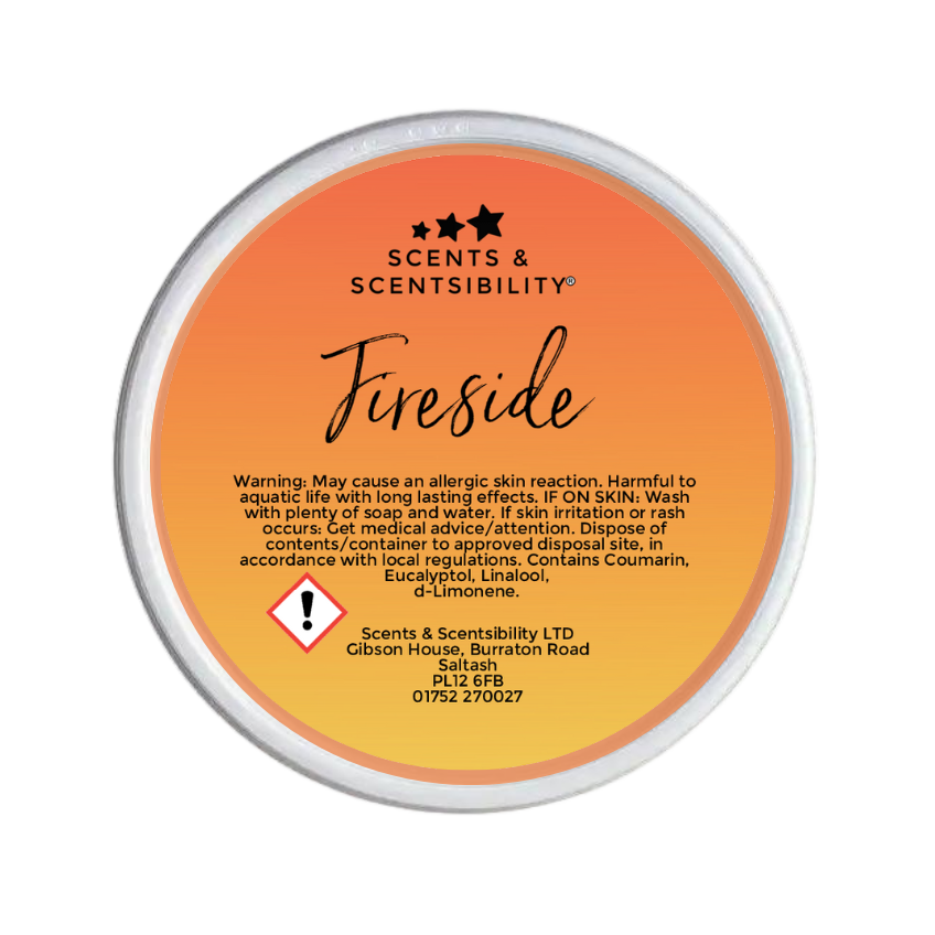 Fireside Segment Pot Wax Melt