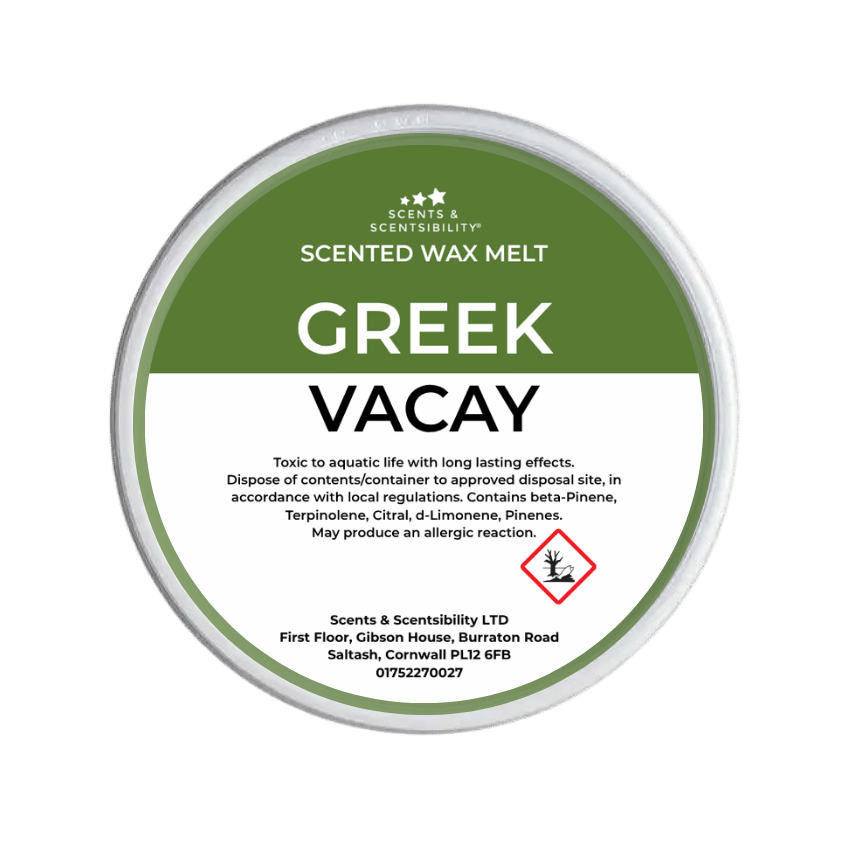 Greek Vacay Segment Pot Wax Melts