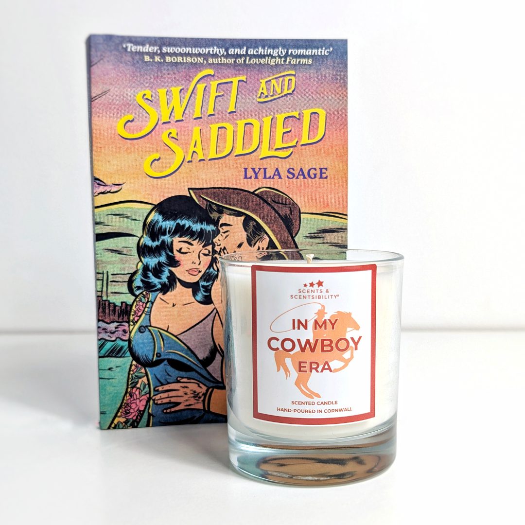 In My Cowboy Era Book-Inspired Candle