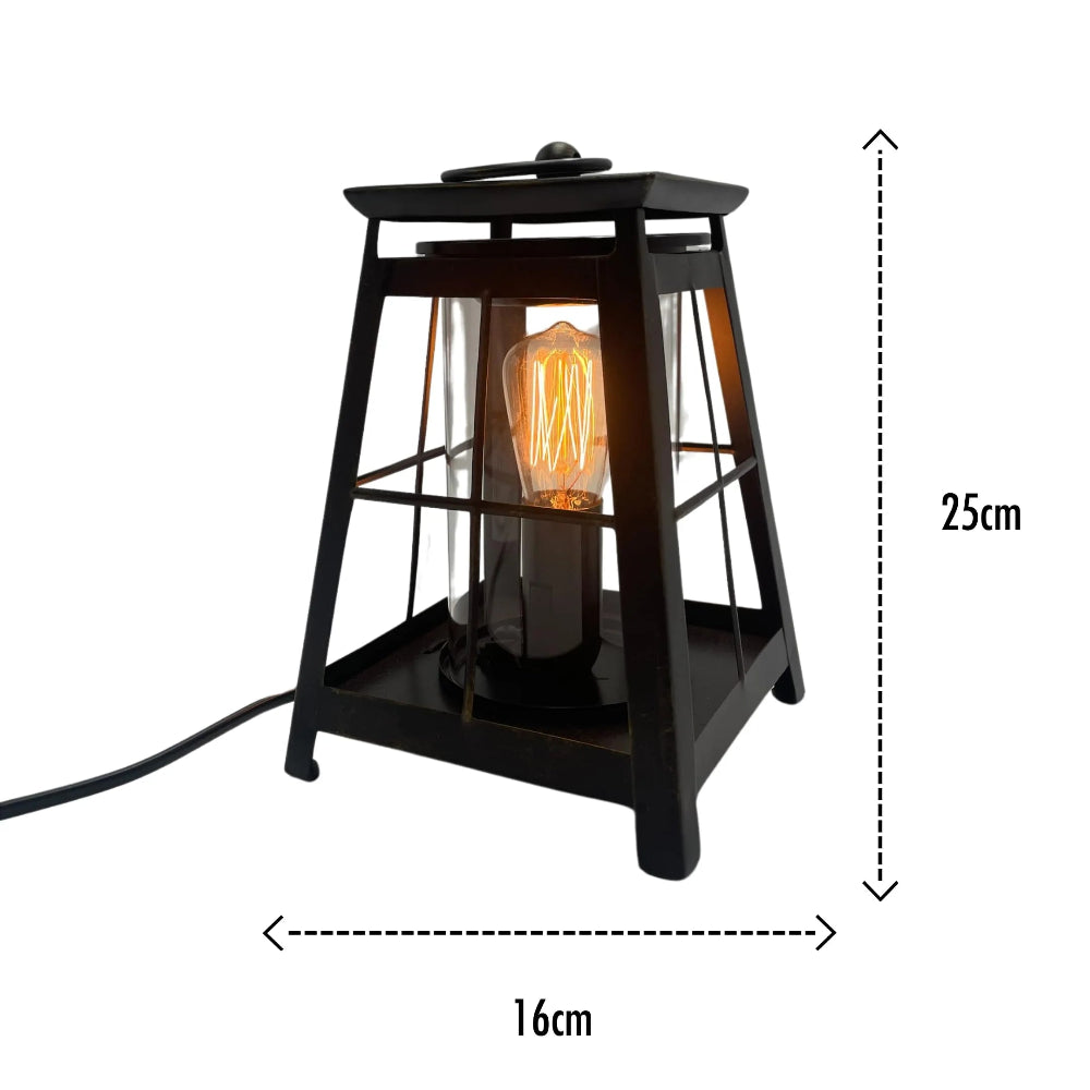 Lantern Metal Edison - Electric Melt Burner