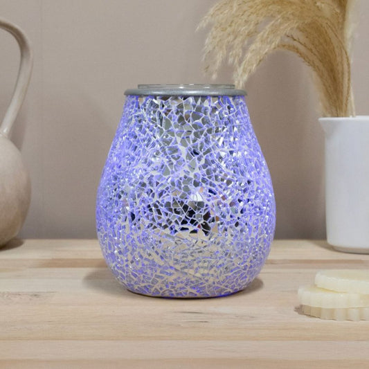Mosaic Aroma Lamp Colour-Changing Electric Wax Melt Warmer