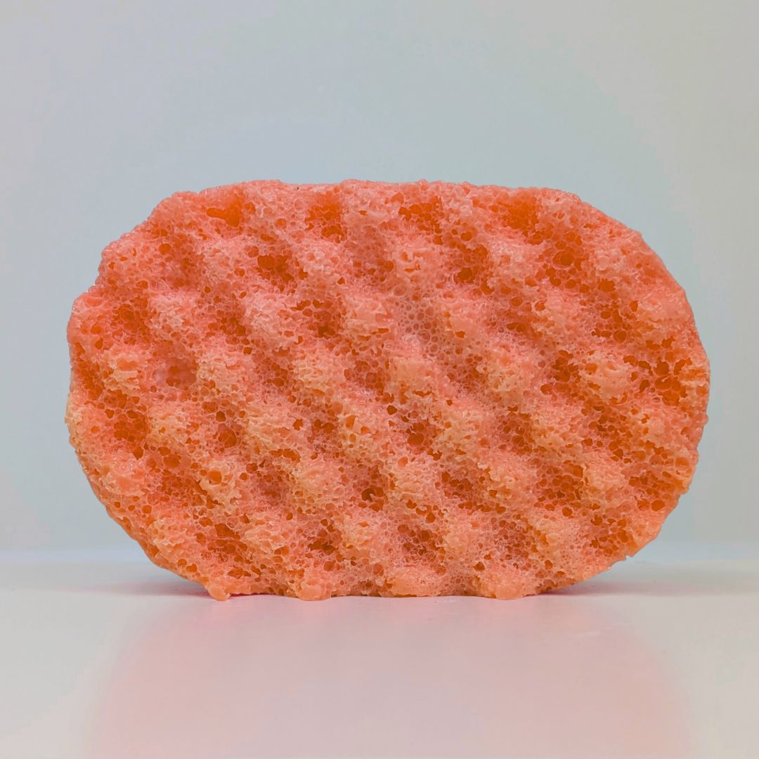 Orange Sherbet Soap Sponge