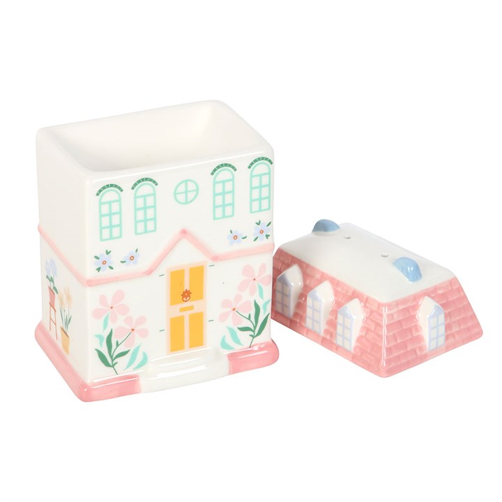 Pastel House Wax Melt and Oil Burner