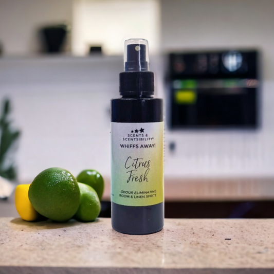 Citrus Fresh Whiffs Away Odour-Eliminating Room & Linen Spray