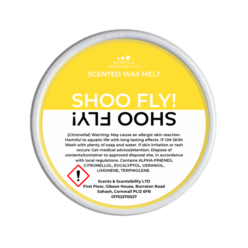 Shoo Fly Citronella Segment Pot Wax Melt