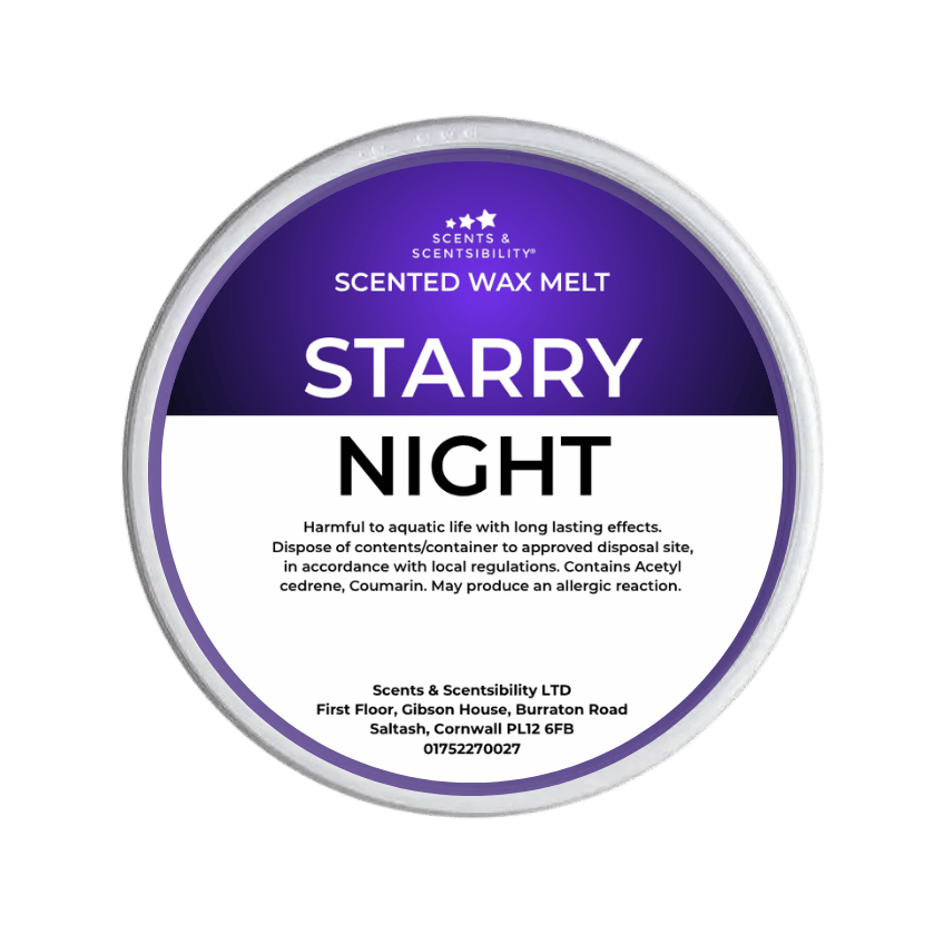 Starry Night Segment Pot Wax Melts