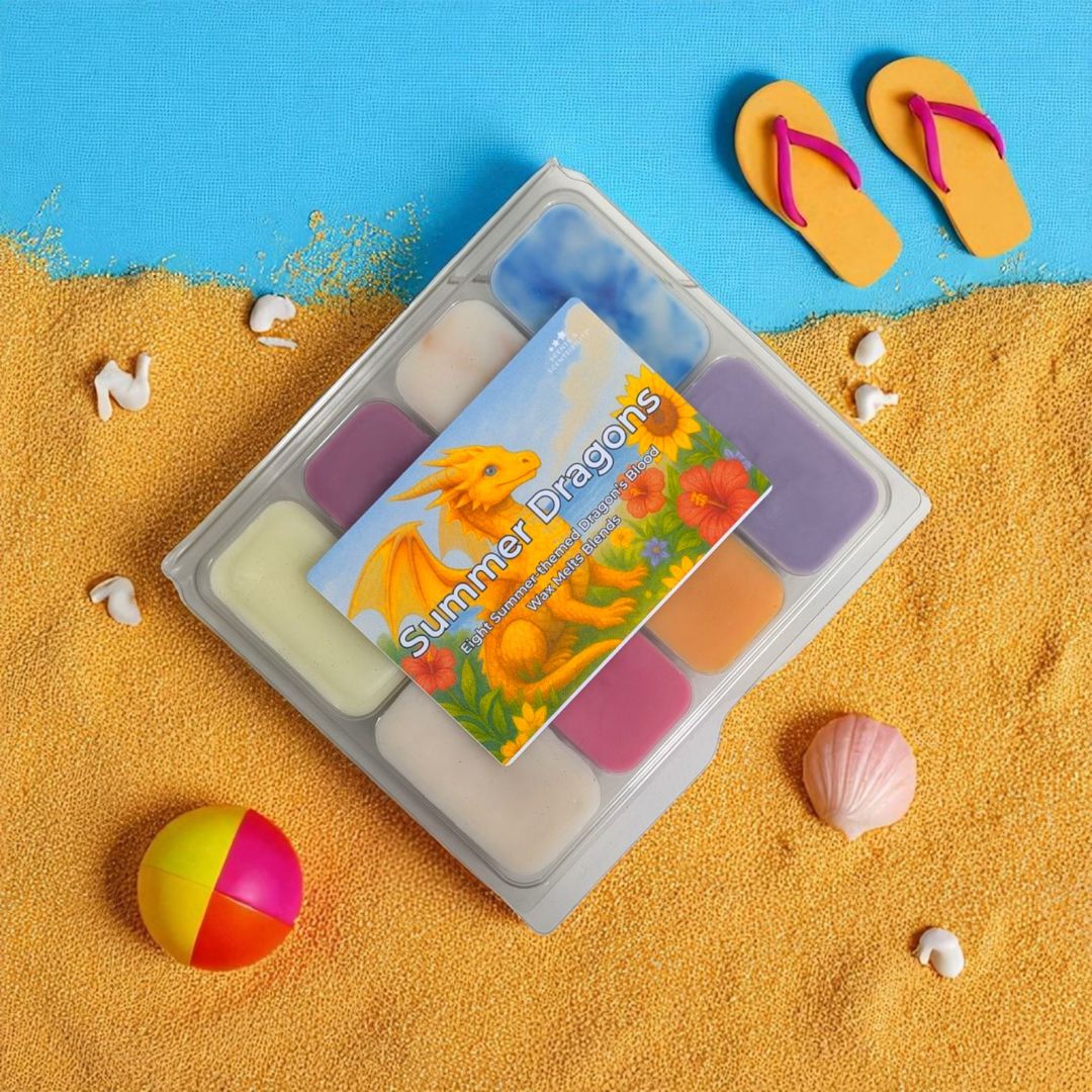 Summer Dragons Wax Melt Selection Clam