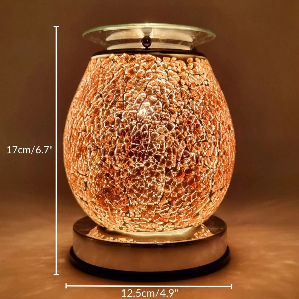 Touch Mosaic Gold Electric Melt Warmer