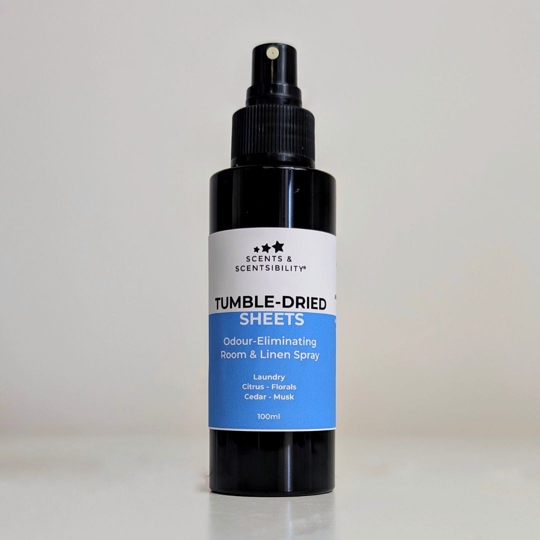 Tumble Dried Sheets Whiffs Away Odour-Eliminating Room & Linen Spray