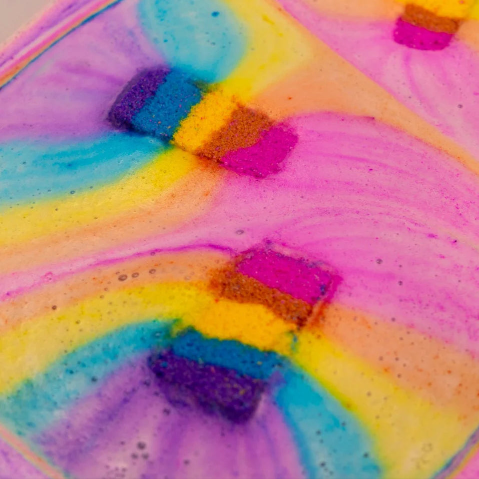 Very Berry Rainbow Bath Rocks