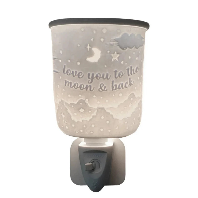 Wax Melt Burner Plug In - Love You To The Moon & Back