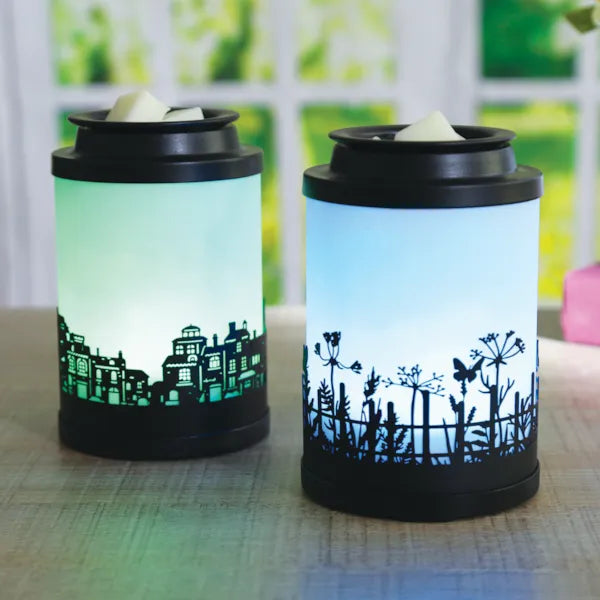 Cloudy Butterfly LED Colour Changing Wax Melter – 14cm