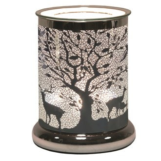 Silhouette Electric Wax Melt Burner - Woodland Deer