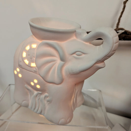 Electric Wax Burner – Ceramic Elephant