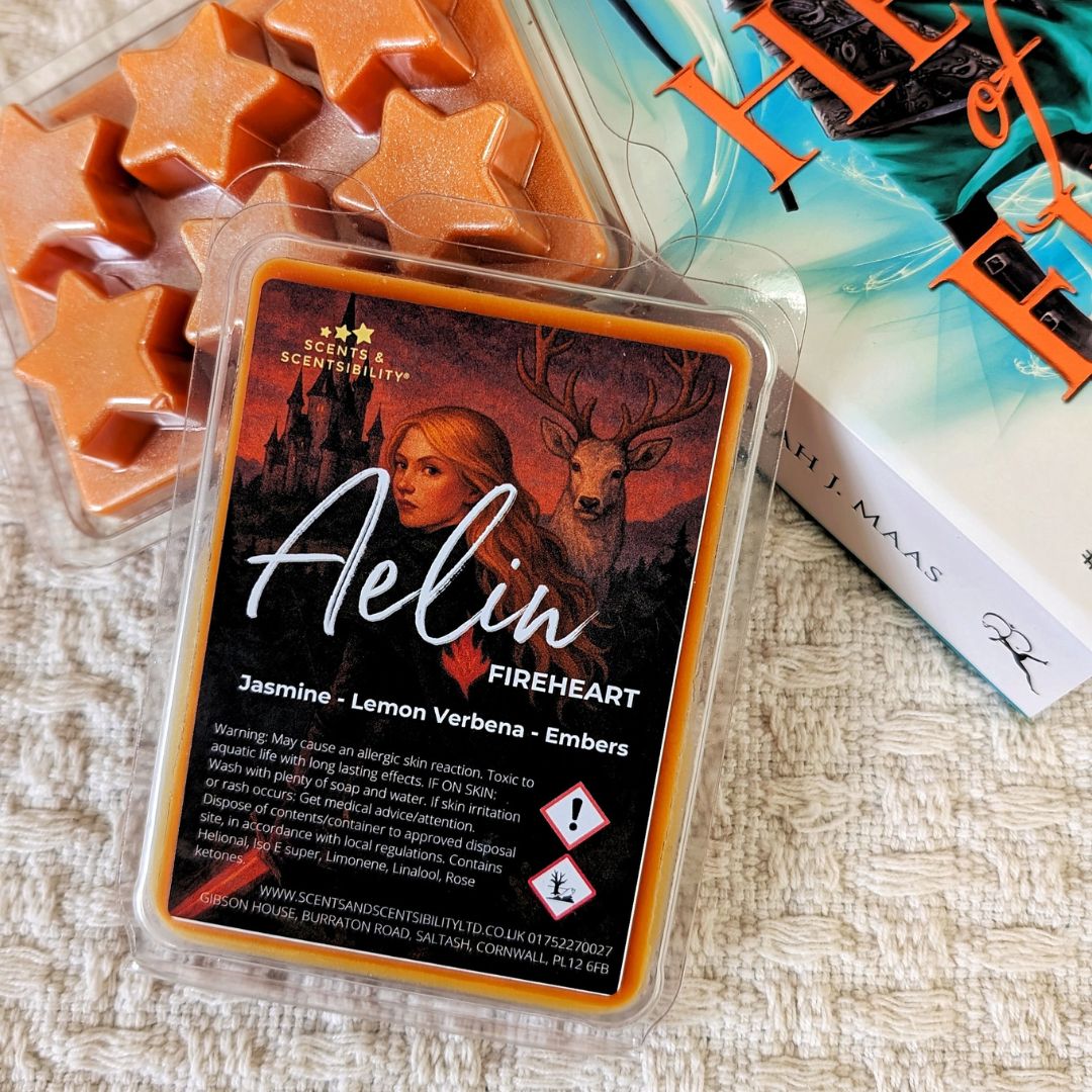 Aelin Throne Of Glass - inspired Licensed Wax Melt Clam