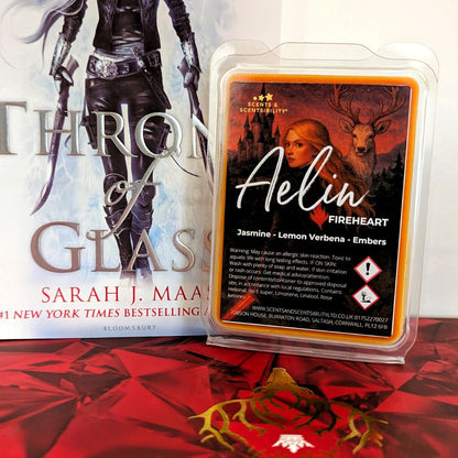 Aelin Throne Of Glass - inspired Licensed Wax Melt Clam