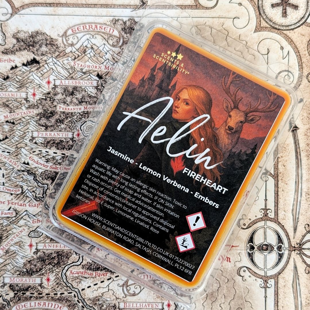 Aelin Throne Of Glass - inspired Licensed Wax Melt Clam