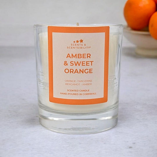 Amber & Sweet Orange Candle
