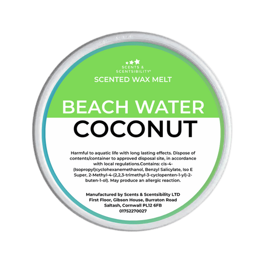 Beach Water Coconut Segment Pot Wax Melt 