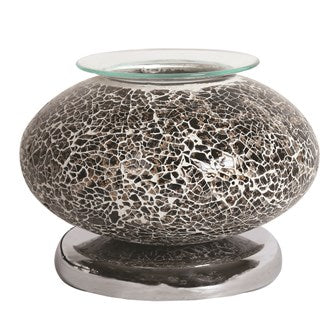 Black Ellipse Electric Wax Melt Warmer