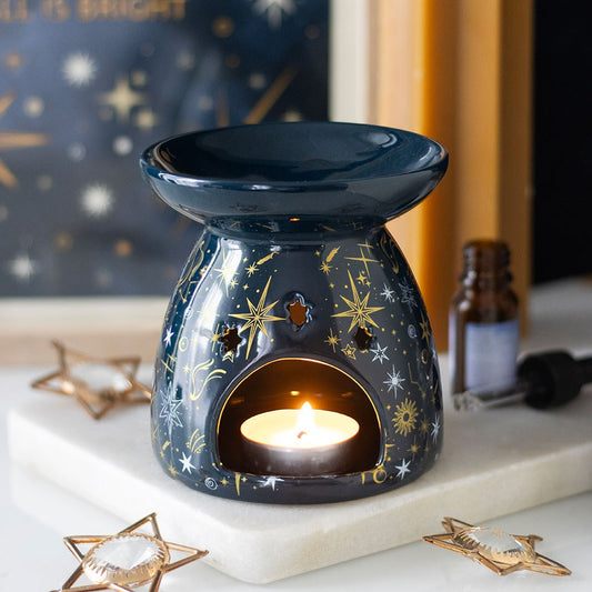 Blue Starry Night Wax Melt & Oil Burner
