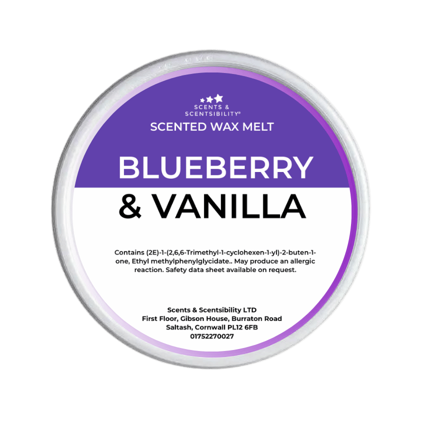 Blueberry & Vanilla Segment Pot Wax Melts