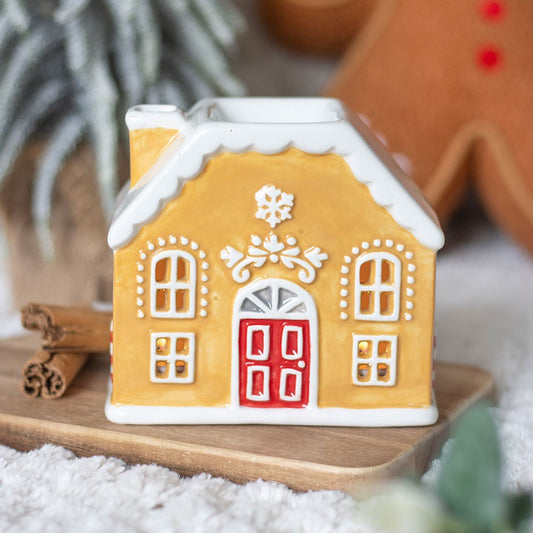 Candy Cane Gingerbread House Wax Melt & Oil Burner