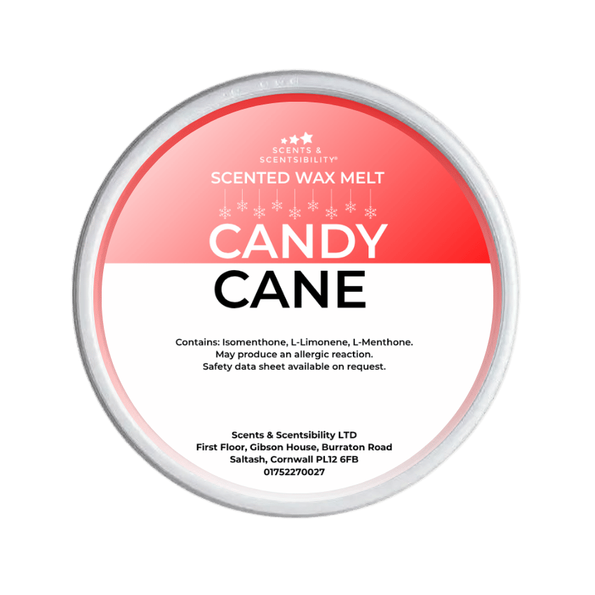 Candy Cane Segment Pot Wax Melts