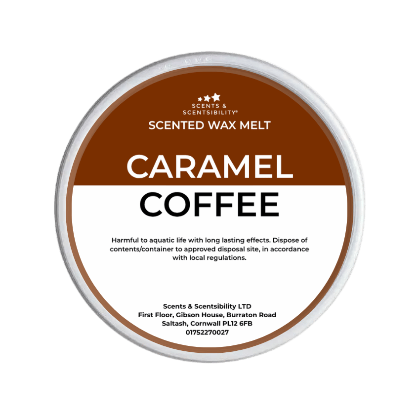 Caramel Coffee Segment Pot Wax Melts