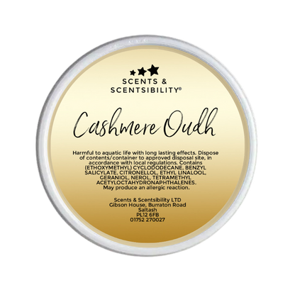 Cashmere Oudh Segment Pot Wax Melt