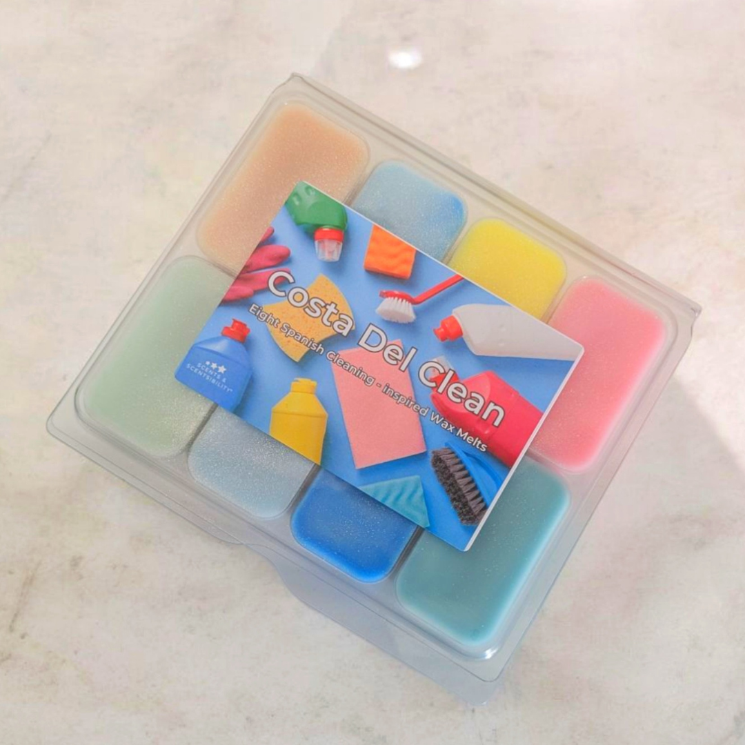 Costa Del Clean Spanish Cleaning Wax Melt Selection Clam