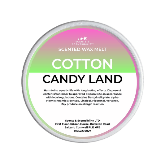 Cotton Candy Land Segment Pot Wax Melts
