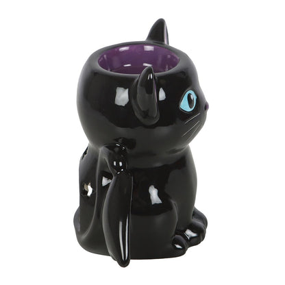 Cute & Creepy Bat Cat Halloween Wax Melt & Oil Burner