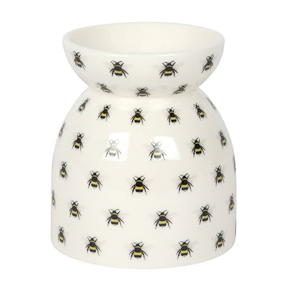 All Over Bee Print Wax Melt Burner
