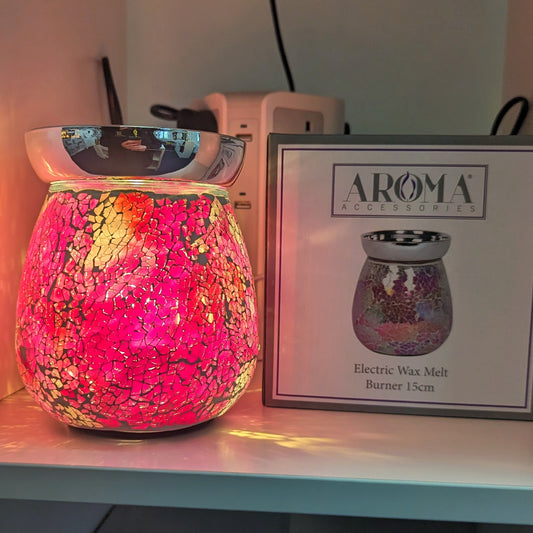 Electric Wax Melter - Pink Crackle