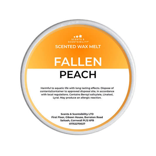 Fallen Peach Segment Pot Wax Melts