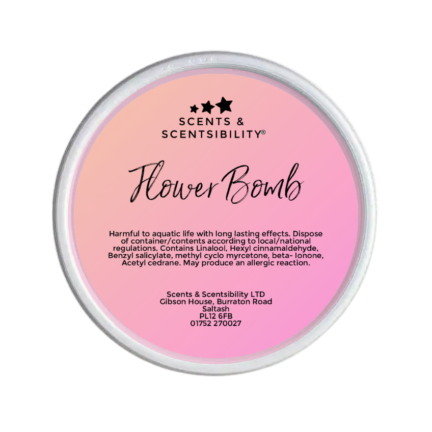 Flower Bomb Segment Pot Wax Melt