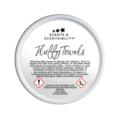 Fluffy Towels Segment Pot Wax Melt