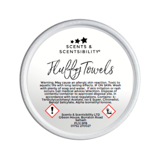 Fluffy Towels Segment Pot Wax Melt