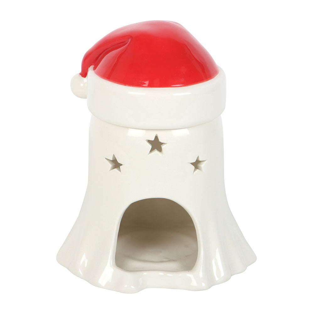 Ghost With Santa Hat Wax Melt & Oil Burner