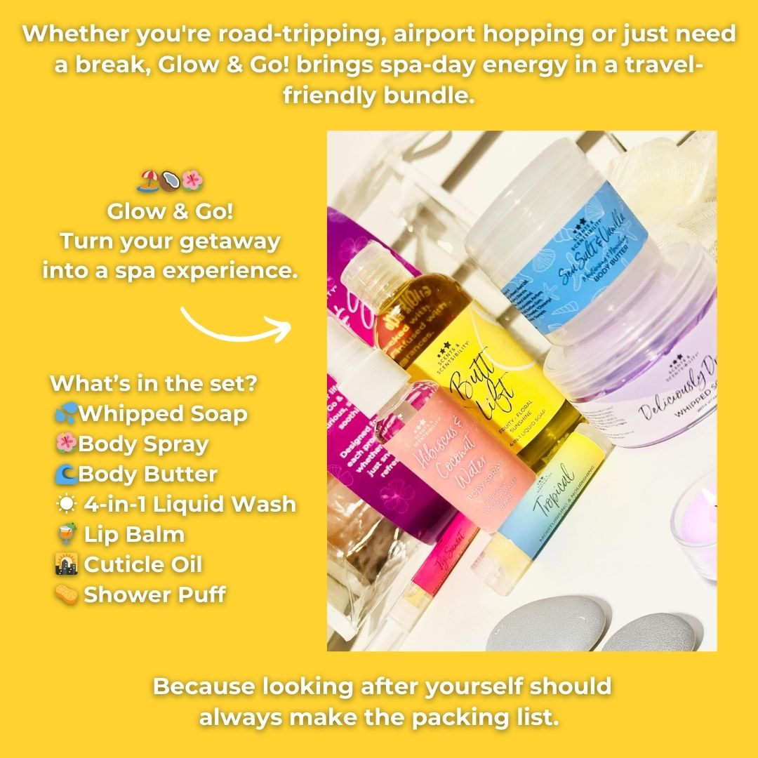 Glow & Go! Spa Travel Set 