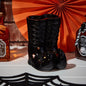 Halloween Witch Boots Wax Melt Burner – Black Cutout Ceramic
