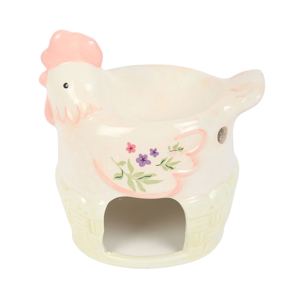 Hen Shaped Oil Burner and Wax Melt Warmer