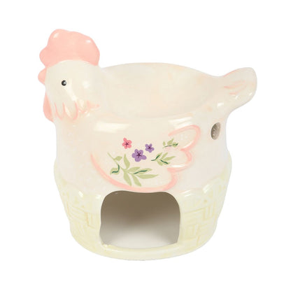 Hen Shaped Oil Burner and Wax Melt Warmer