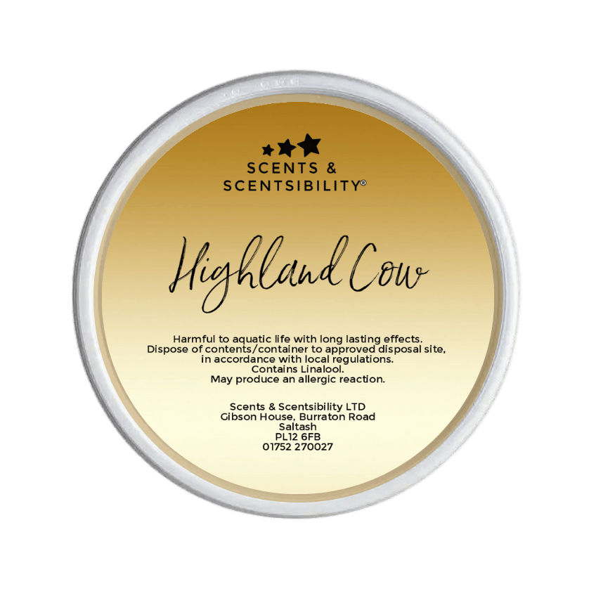 Highland Cow Segment Pot Wax Melt