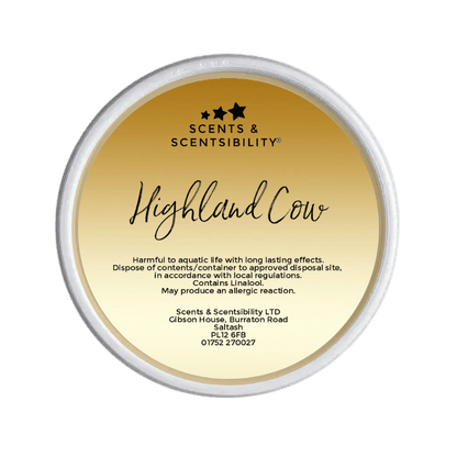 Highland Cow Segment Pot Wax Melt