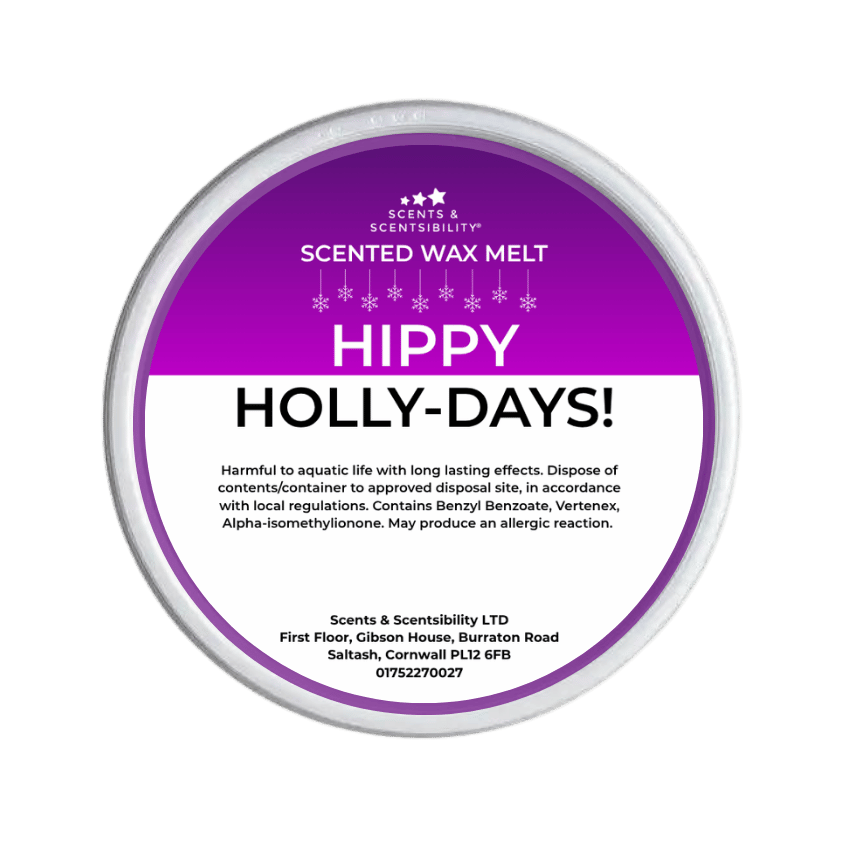 Hippy Holly-Days! Segment Pot Wax Melts